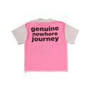 BAPE X SAINT MXXXXXX MAD FACE HANDPRINTING TEE MENS
