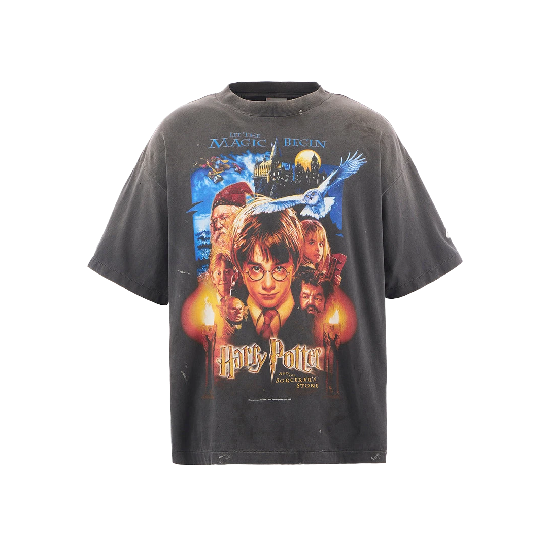 HARRY POTTER T-SHIRT GRAY