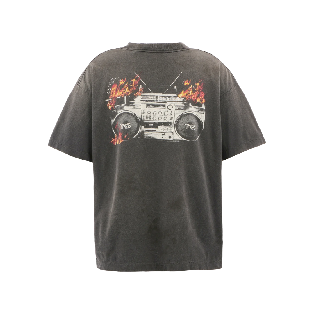 NAS SS TEE GRAY