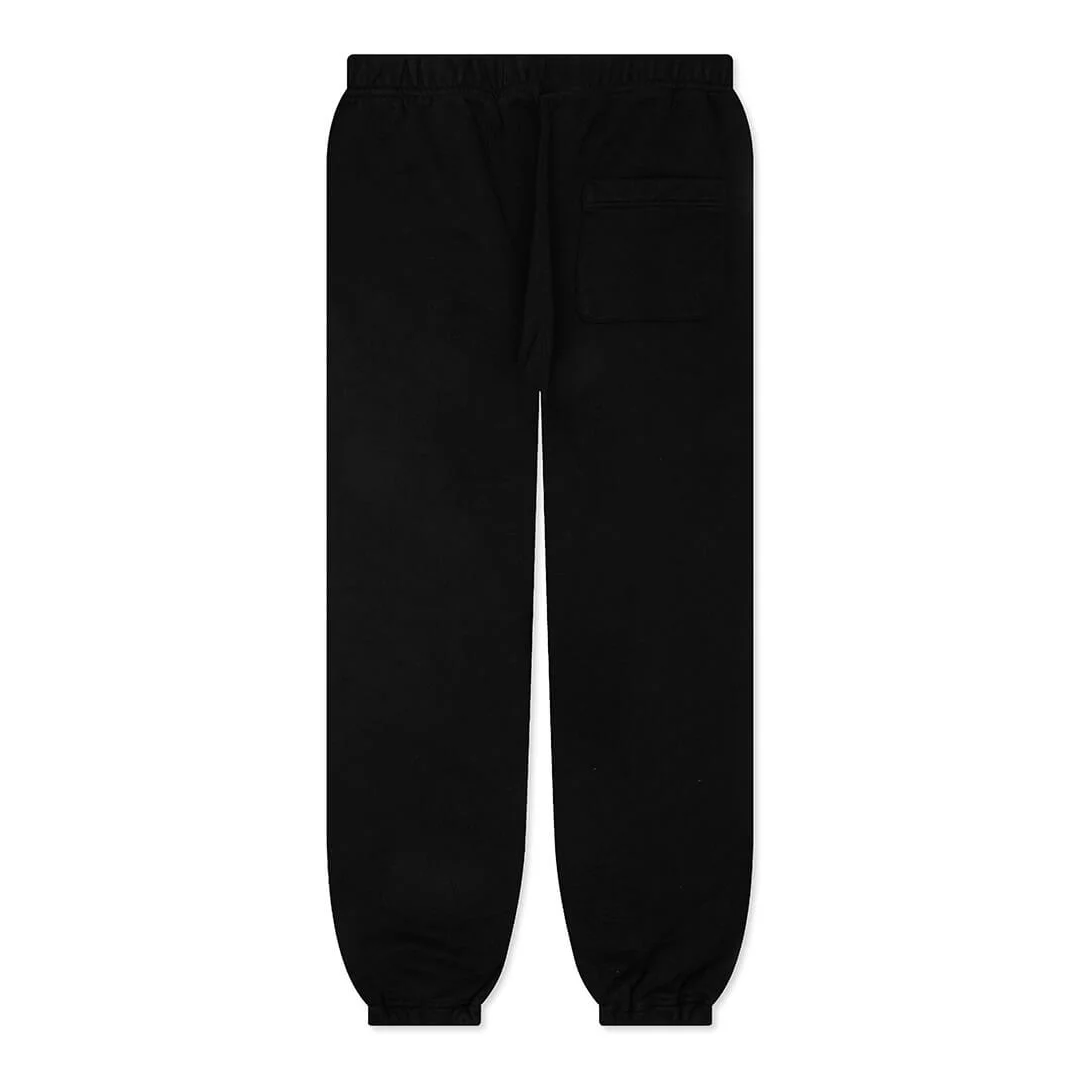 RIBBON SAINT SWEATPANTS BLACK