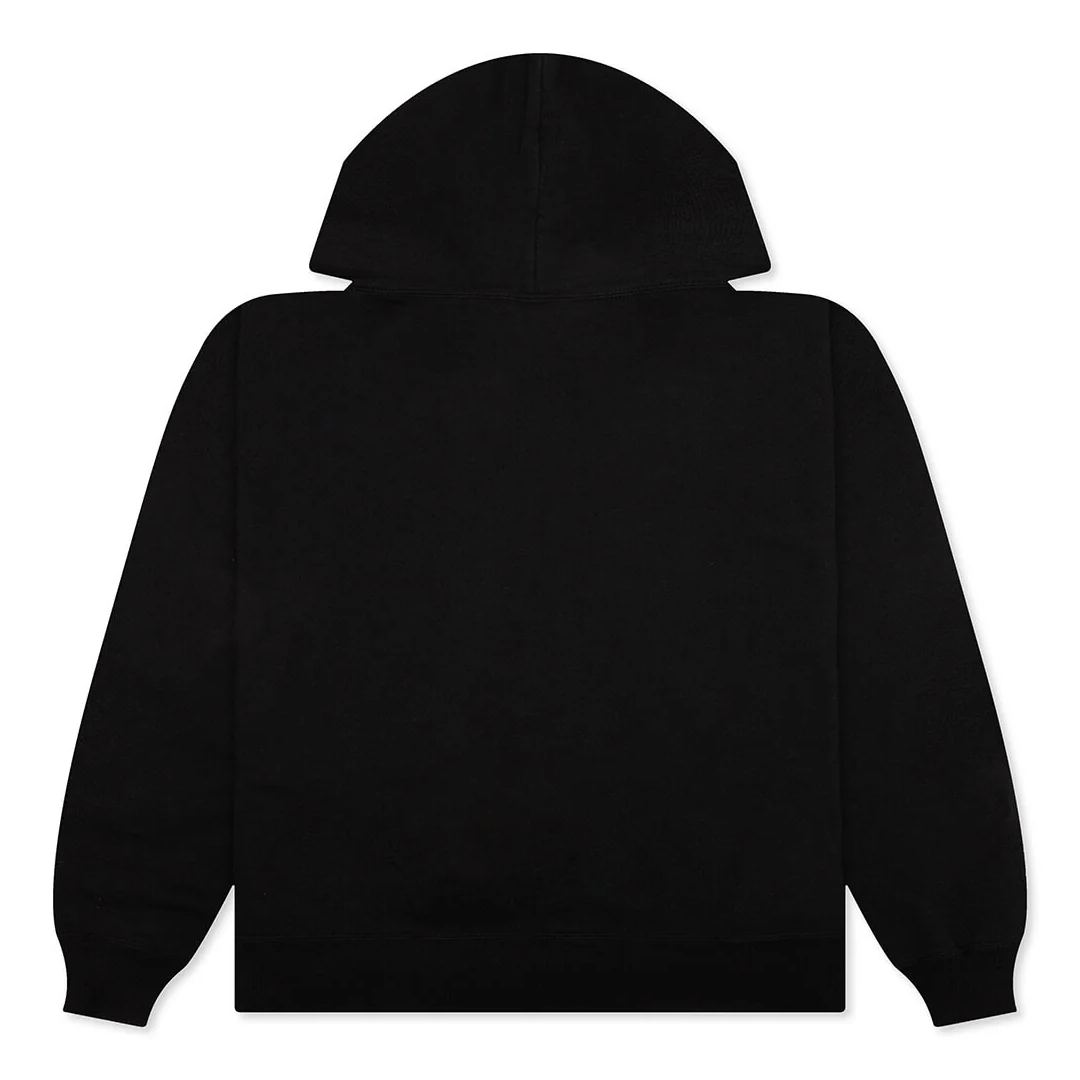 RIBBON SAINT HOODIE BLACK