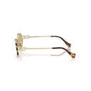 MIU MIU MU 52YS SUNGLASSES GOLD