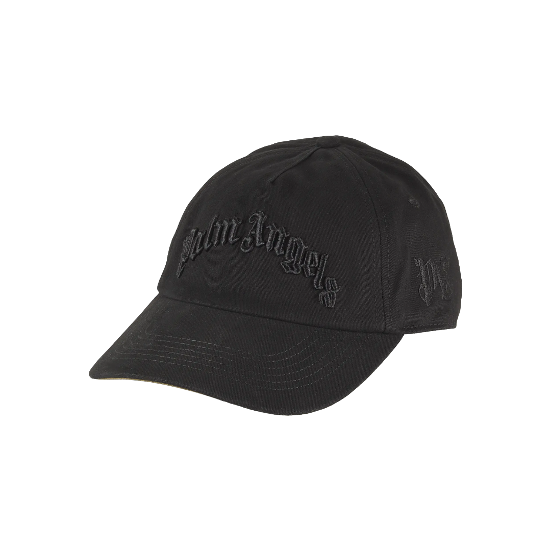 CURVED LOGO CAP IN BLACK