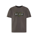 SNAKE BOX LOGO T-SHIRT GRAY