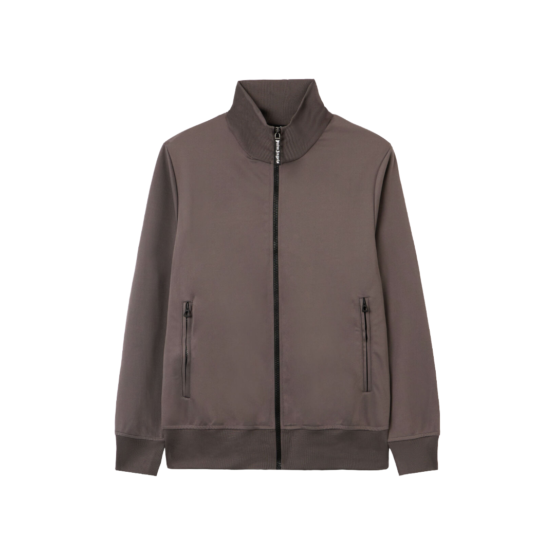 BACK CURVED LOGO TRACK JACKET