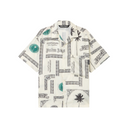 DOLLAR PRINT SHORT SLEEVE SHIRT