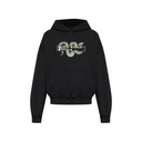SNAKE ZIP BOX LOGO HOODIE