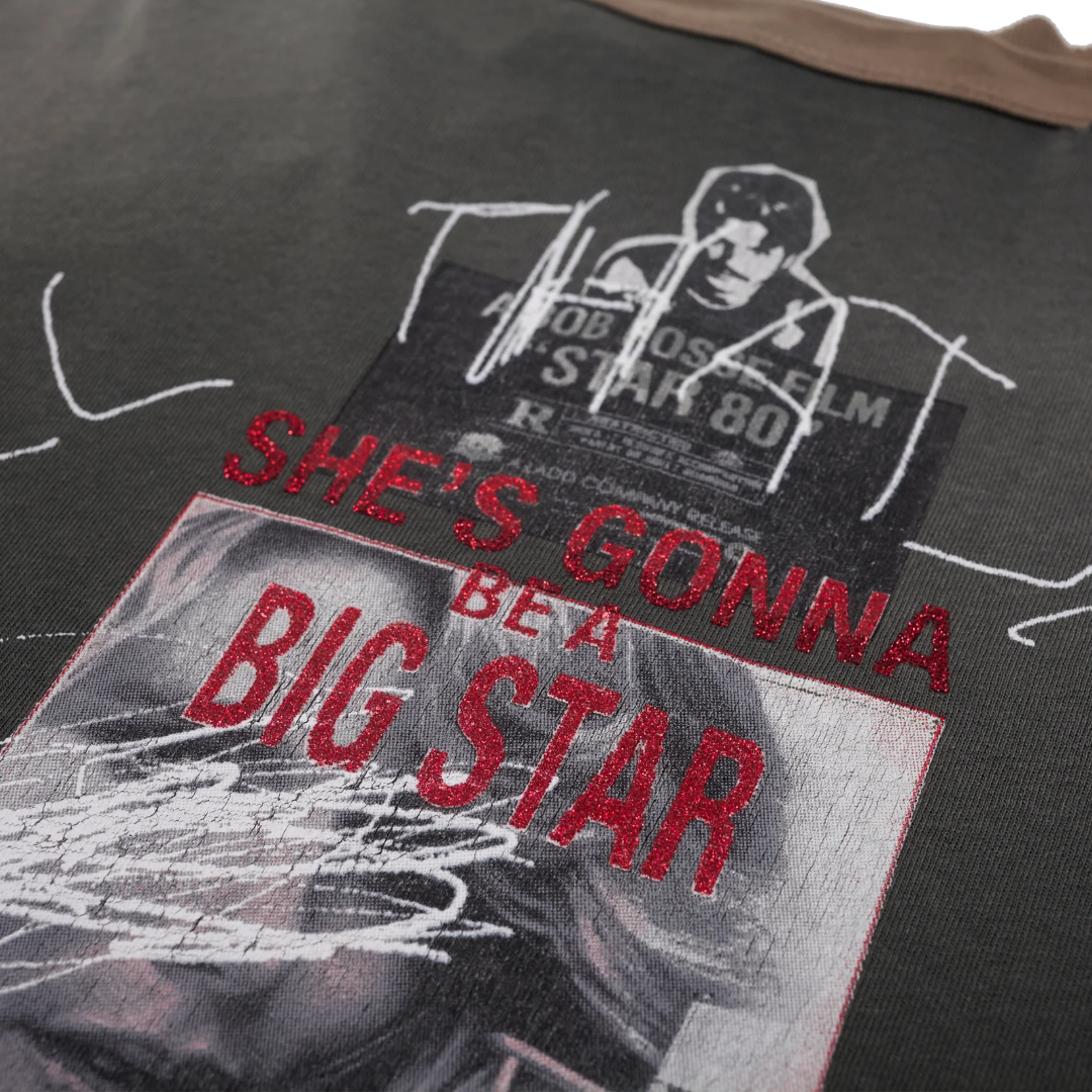 PALY STAR 80 LONG SLEEVE TEE BLACK