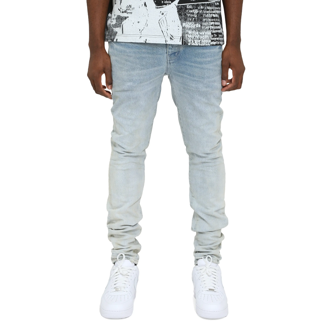 P001 SKINNY RHONE FADE LIGHT INDIGO