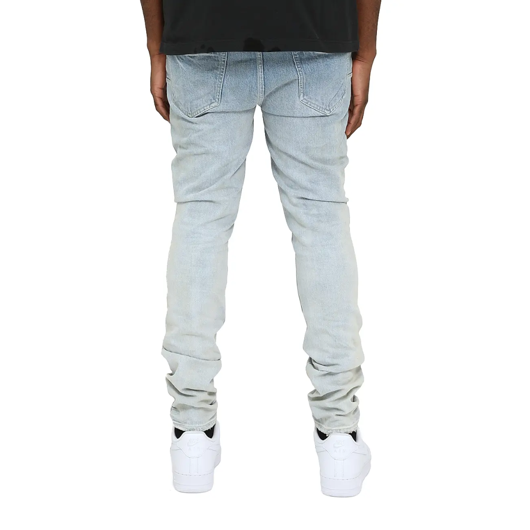 P001 SKINNY RHONE FADE LIGHT INDIGO