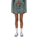 TILED OVERLAY MINI SKIRT