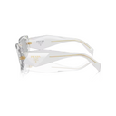 PRADA 12R30B SUNGLASSES TRANSPARENT GREY