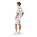 JACQUARD MOTIF SHORT SLEEVE SHIRT