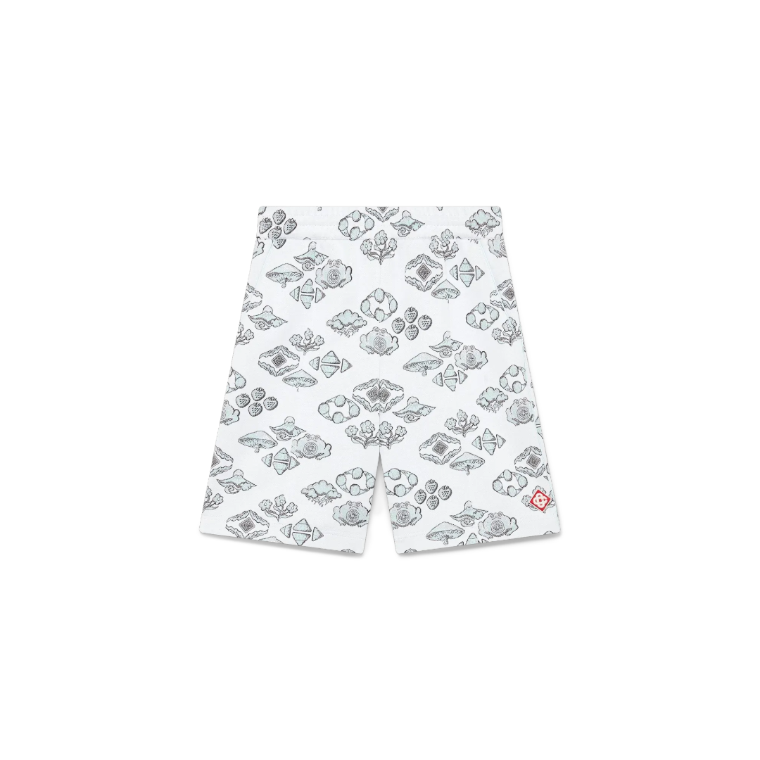 JACQUARD MOTIF TRACK SHORTS