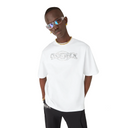 CASABLANCA CHROME OVERSIZED SHORT SLEEVED T-SHIRT