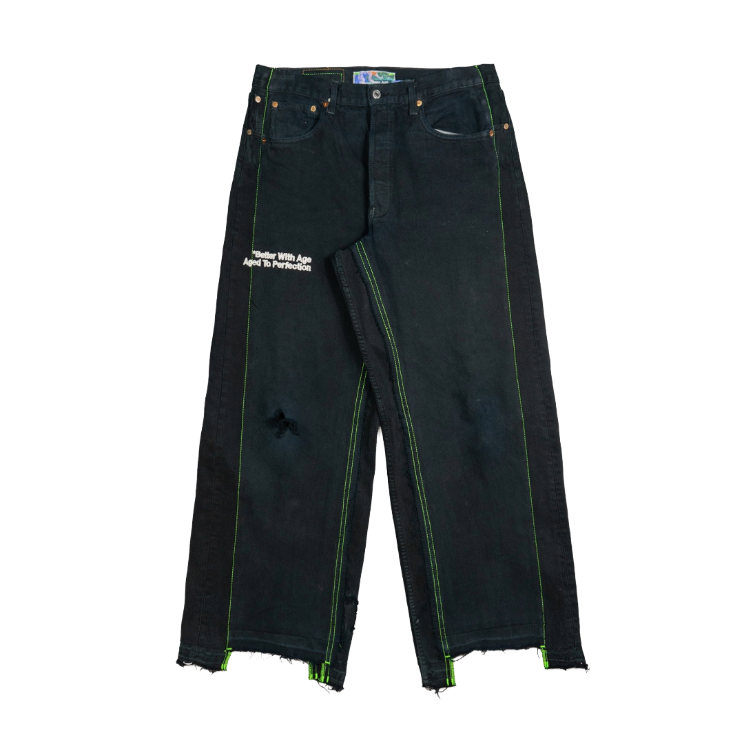 MONROE TRIPLE WIDE DENIM TROUSER