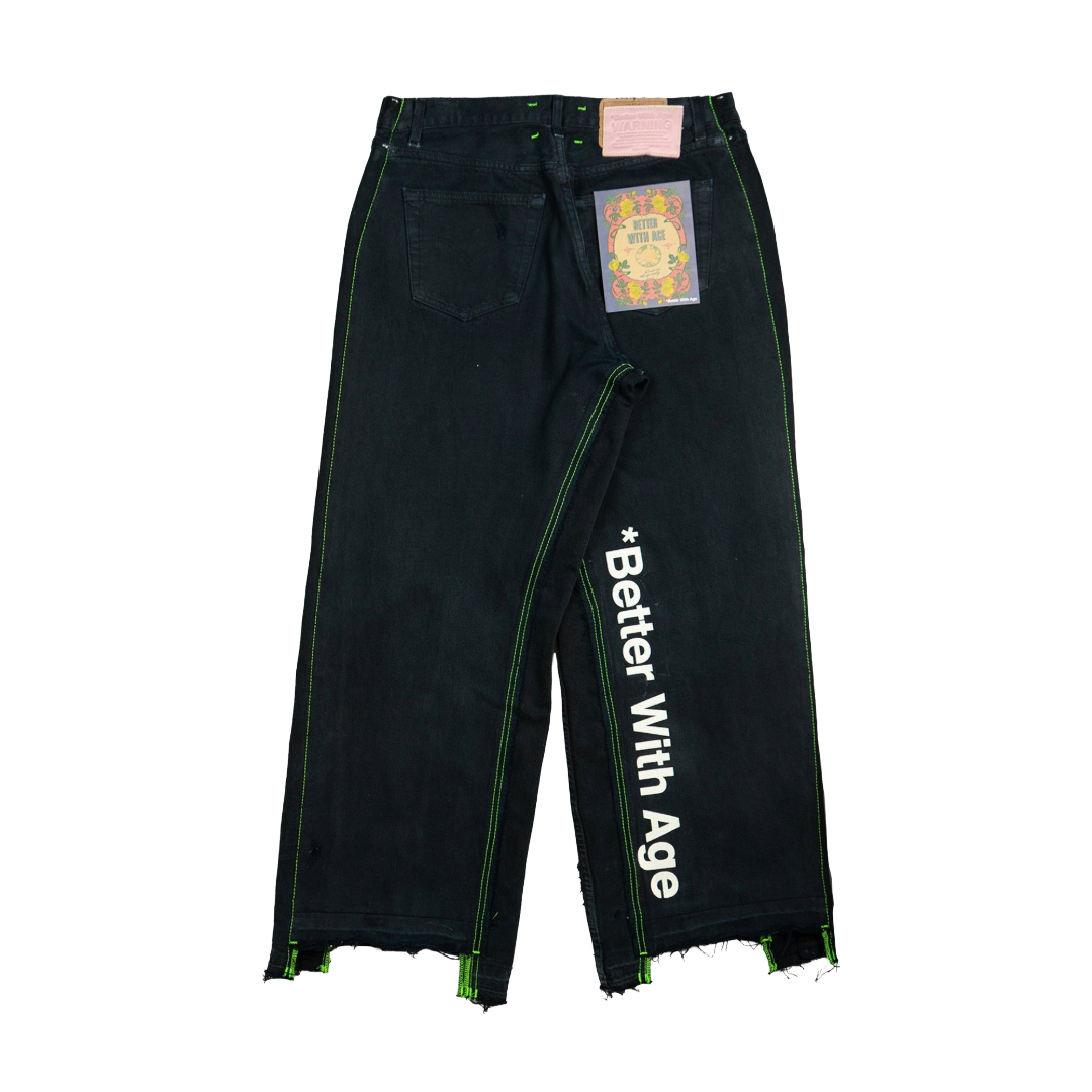 MONROE TRIPLE WIDE DENIM TROUSER