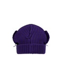 CHUNKY EARS BEANIE IN PURPLE