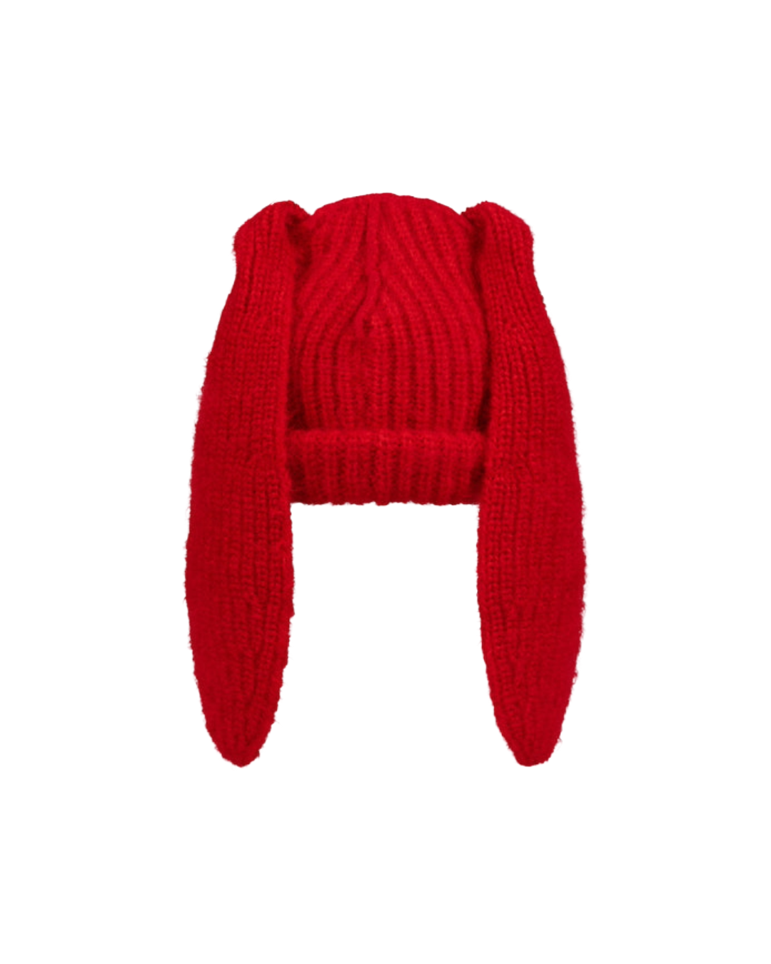 MOHAIR CHUNKY RABBIT BEANIE