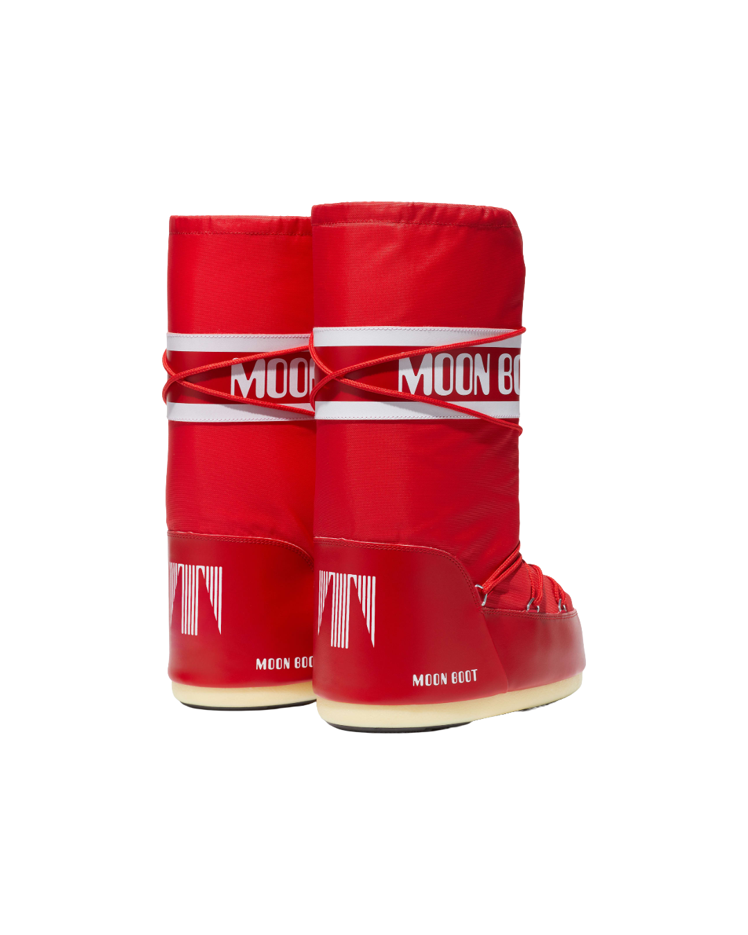 ICON RED NYLON BOOTS