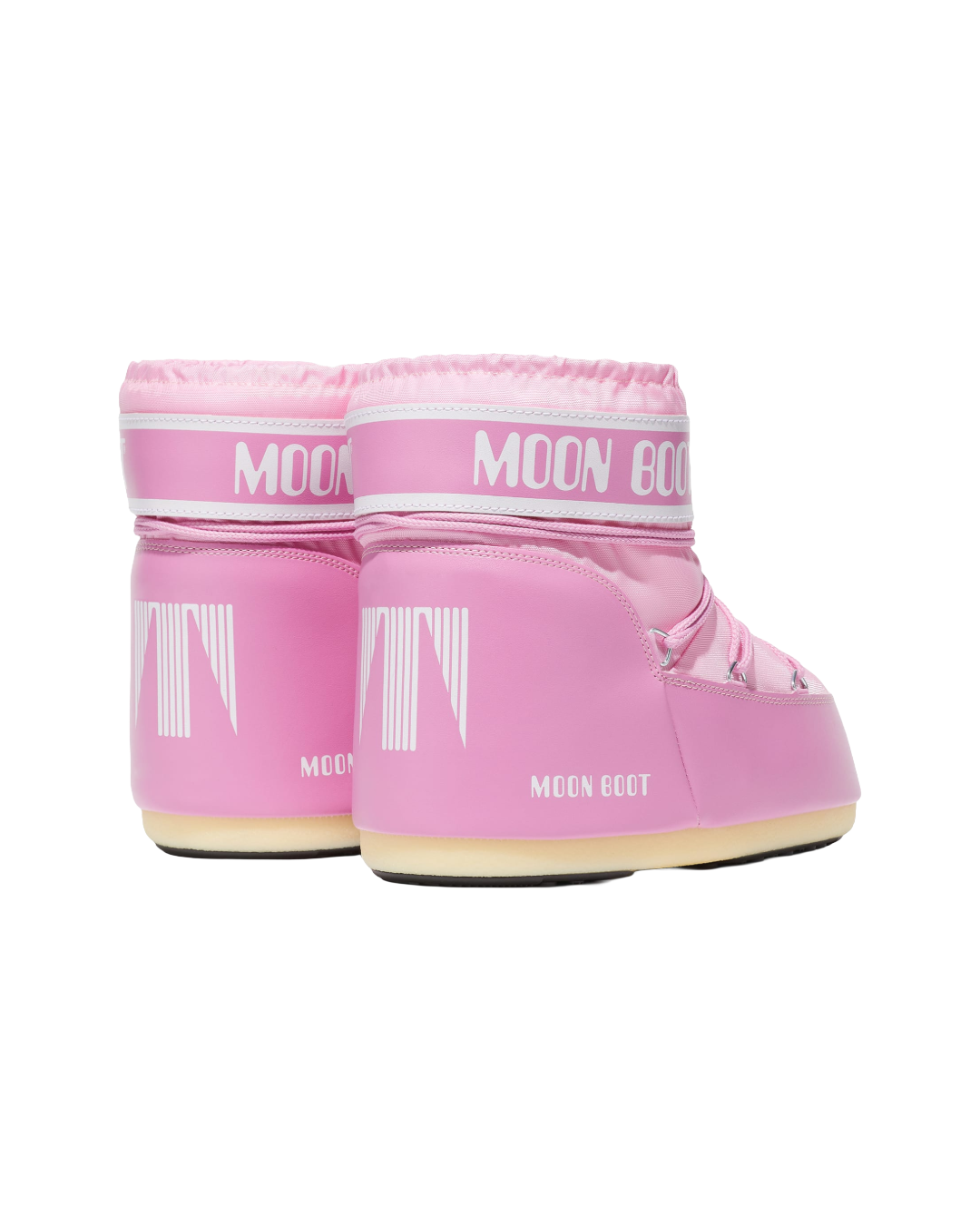 ICON LOW PINK NYLON BOOTS