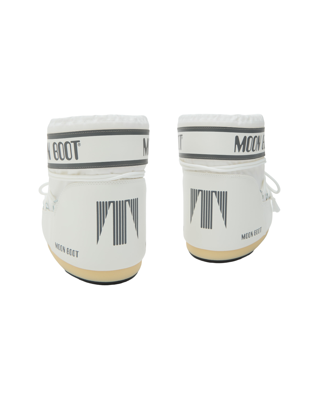 ICON LOW WHITE NYLON BOOTS