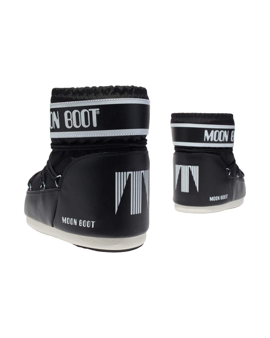 ICON LOW BLACK NYLON BOOTS