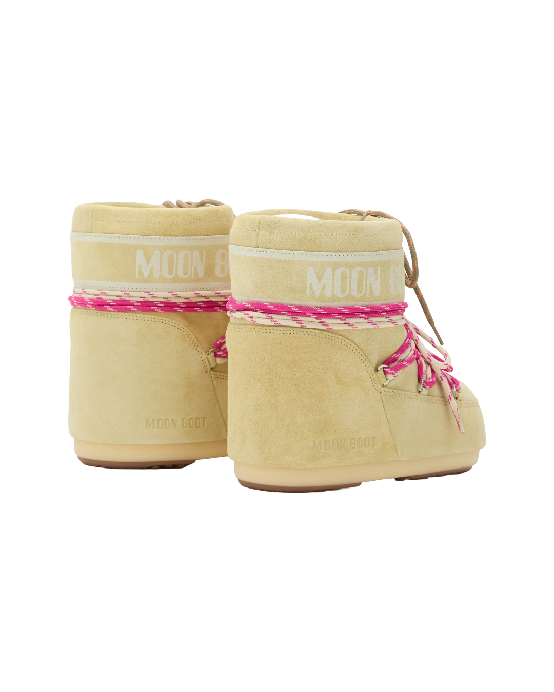 ICON LOW YELLOW SUEDE BOOTS