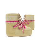 ICON LOW YELLOW SUEDE BOOTS