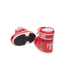 ICON LOW RED NYLON BOOTS