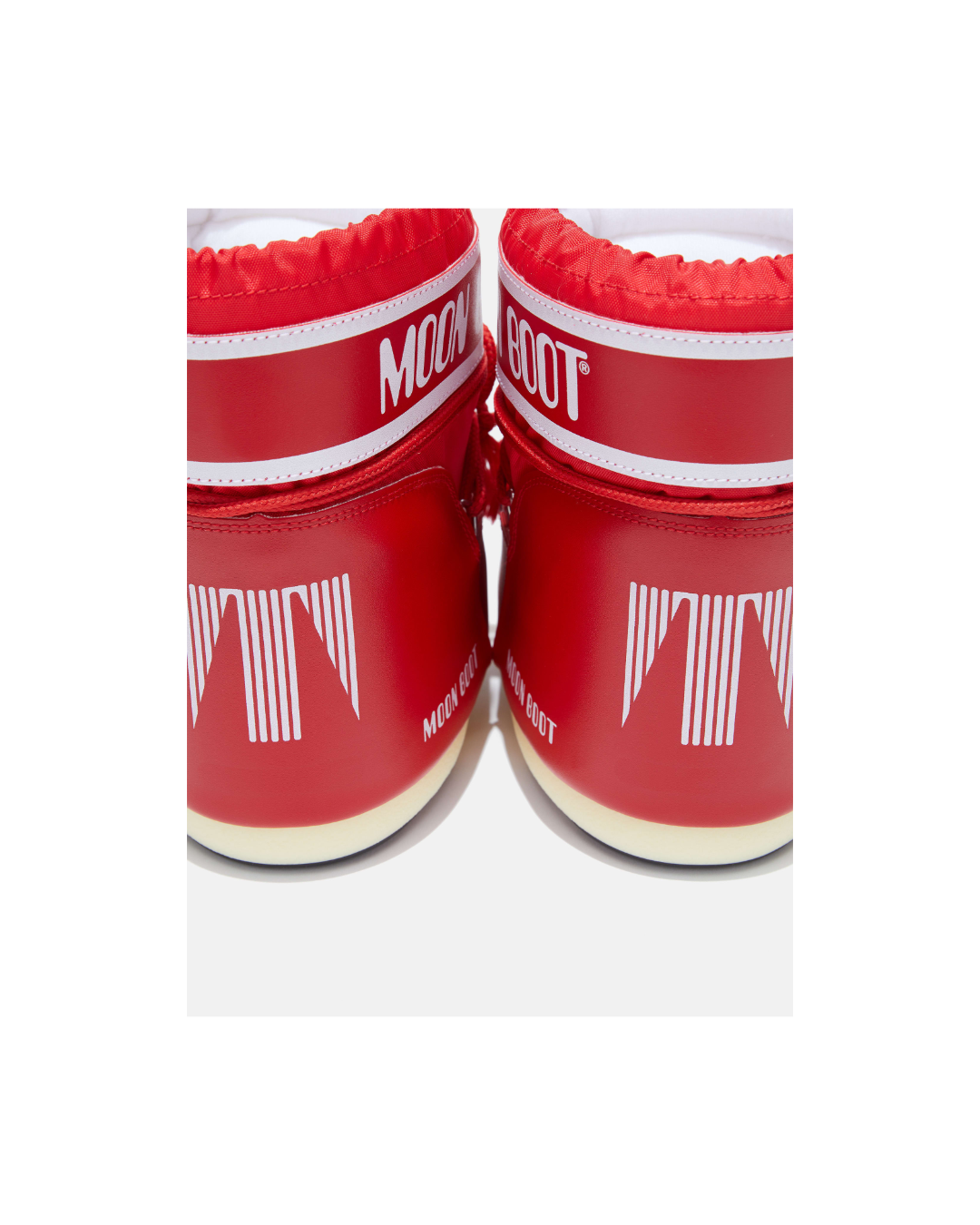 ICON LOW RED NYLON BOOTS