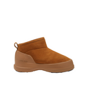 MEZZALUNA BROWN SUEDE BOOTS