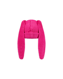 CHUNKY RABBIT BEANIE PINK