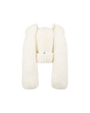 ARTISANAL SUPERSIZED RABBIT BEANIE IN ERCU