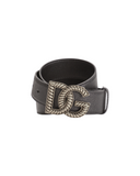 ALPINE CALFSKIN BELT IN BLACK