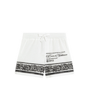 MAJOLICA-PRINT DOUBLE PIQÚE BERMUDA SHORTS