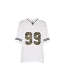 WOMENS DERBY BOYFRIEND SS JERSEY CAMO SHELL