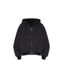 BOMBER JACKET STUD BLACK