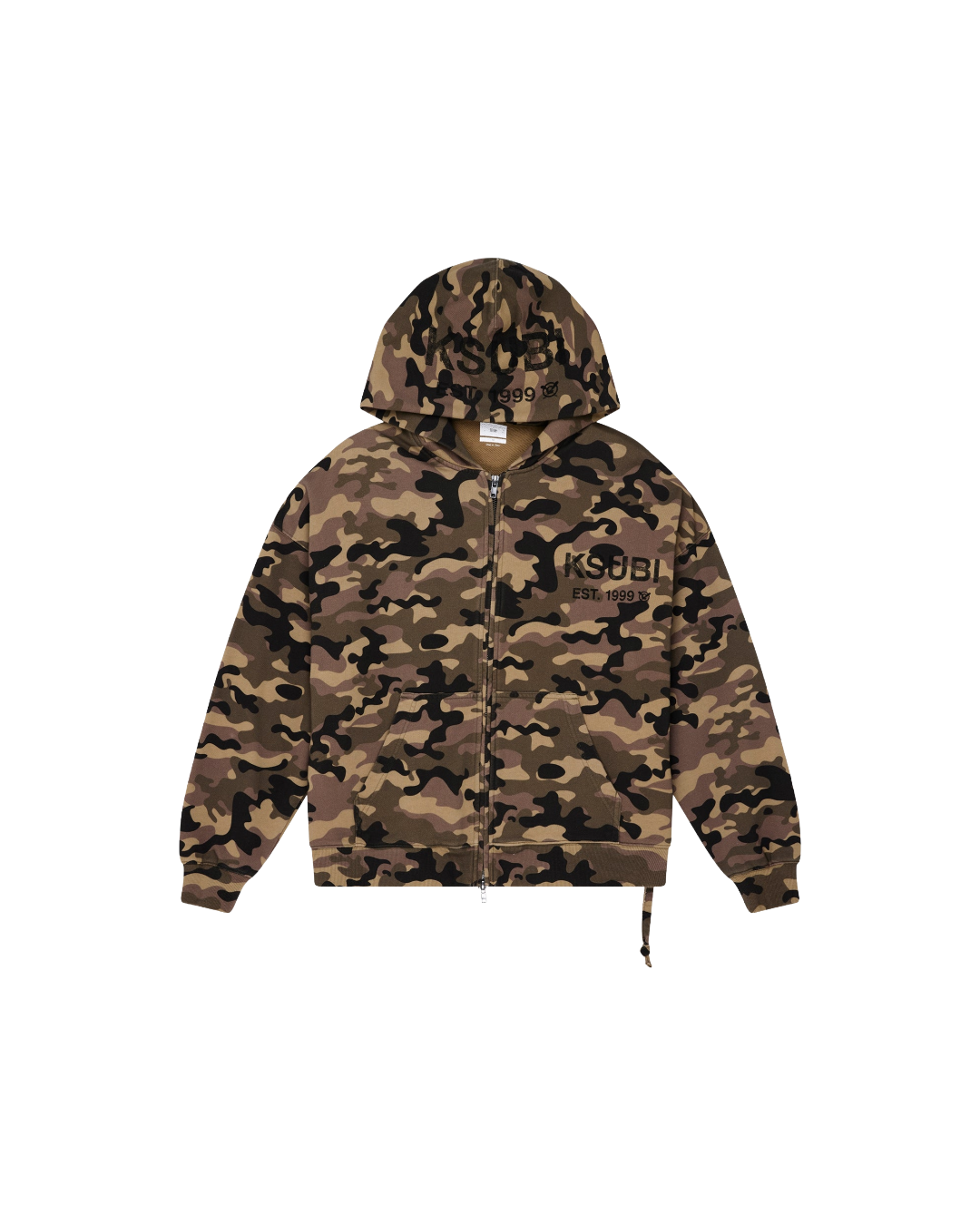 ZIP THRU HALEN HOODIE CAMO