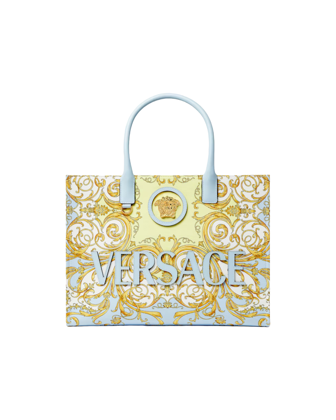 LA MEDUSA PRINTED LARGE CANVAS TOTE