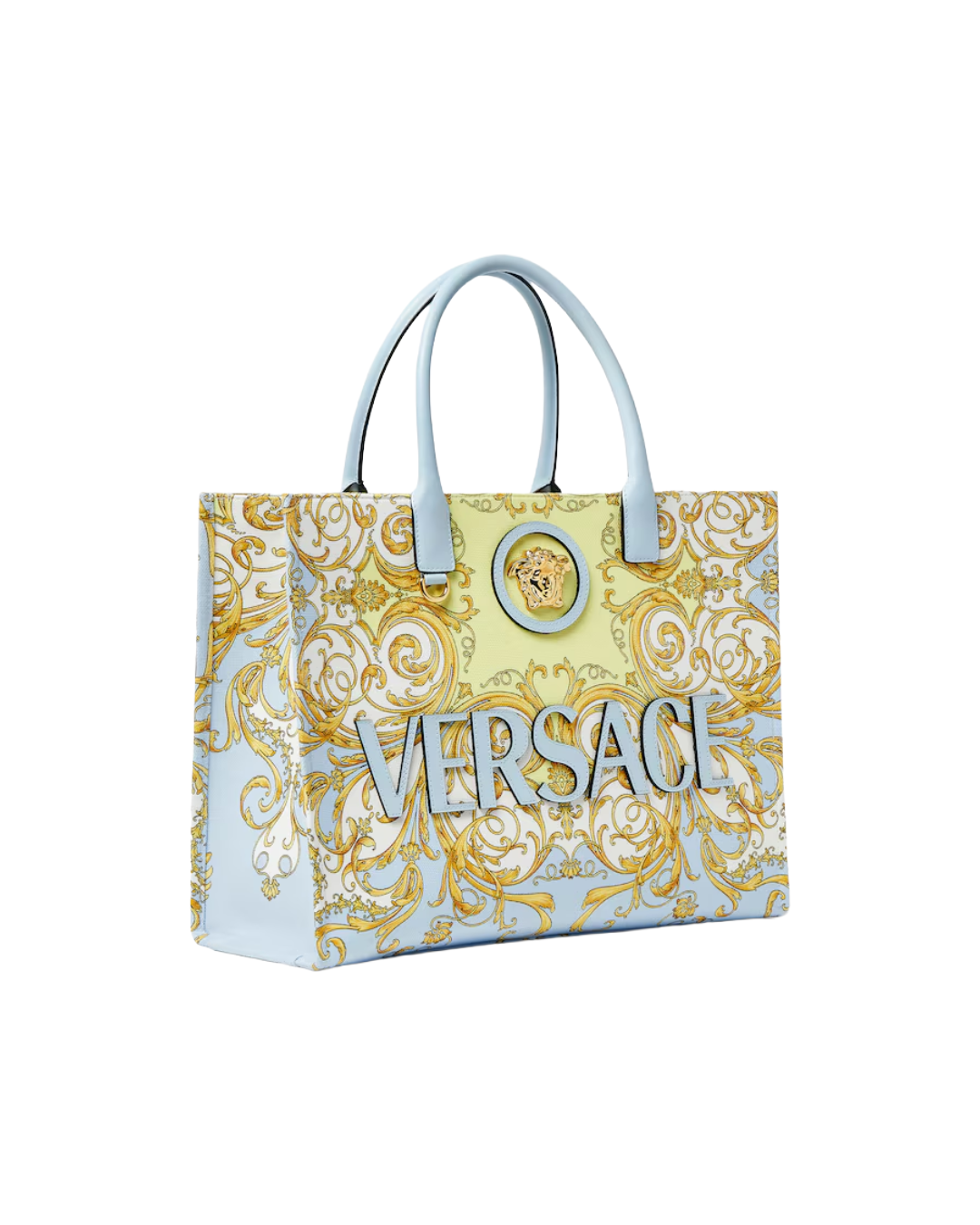LA MEDUSA PRINTED LARGE CANVAS TOTE