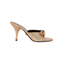OPERA BOW EMBELLISHED MULE 85MM