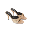 OPERA BOW EMBELLISHED MULE 85MM