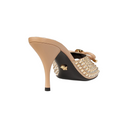 OPERA BOW EMBELLISHED MULE 85MM