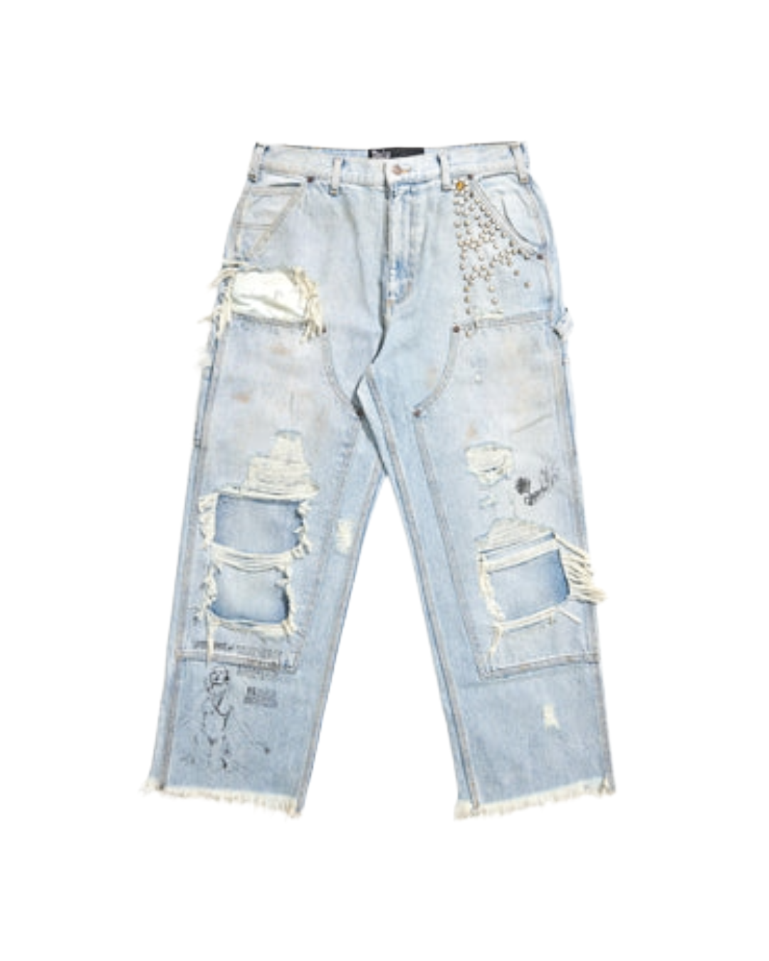 BUSTED DBL KNEE JEAN