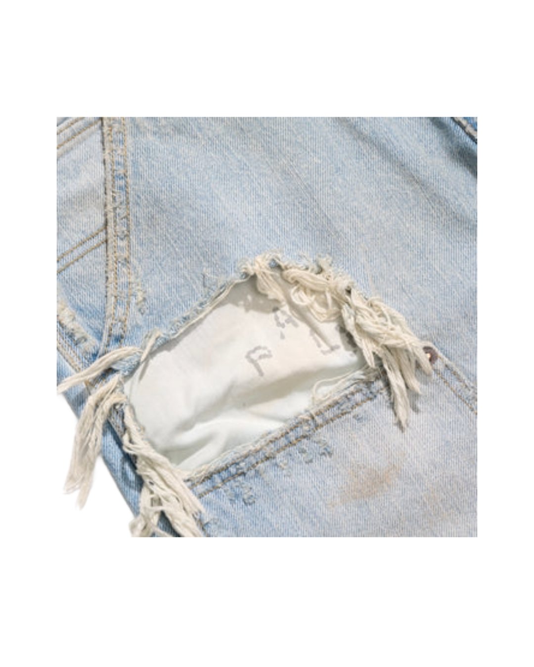 BUSTED DBL KNEE JEAN