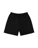 KIDS PAINTED WORDMARK SHORTS BLACK
