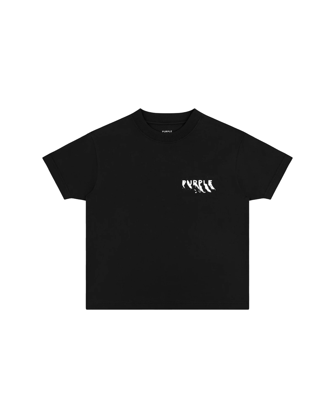 KIDS PAINTED WORDMARK TEE BLACK