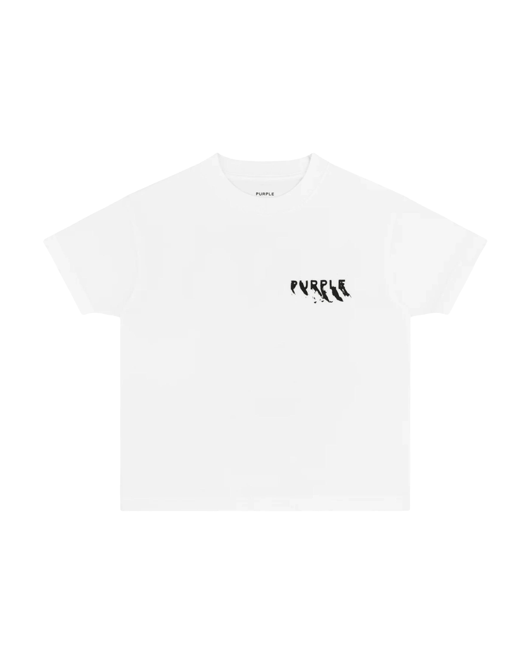 KIDS PAINTED WORDMARK TEE WHITE