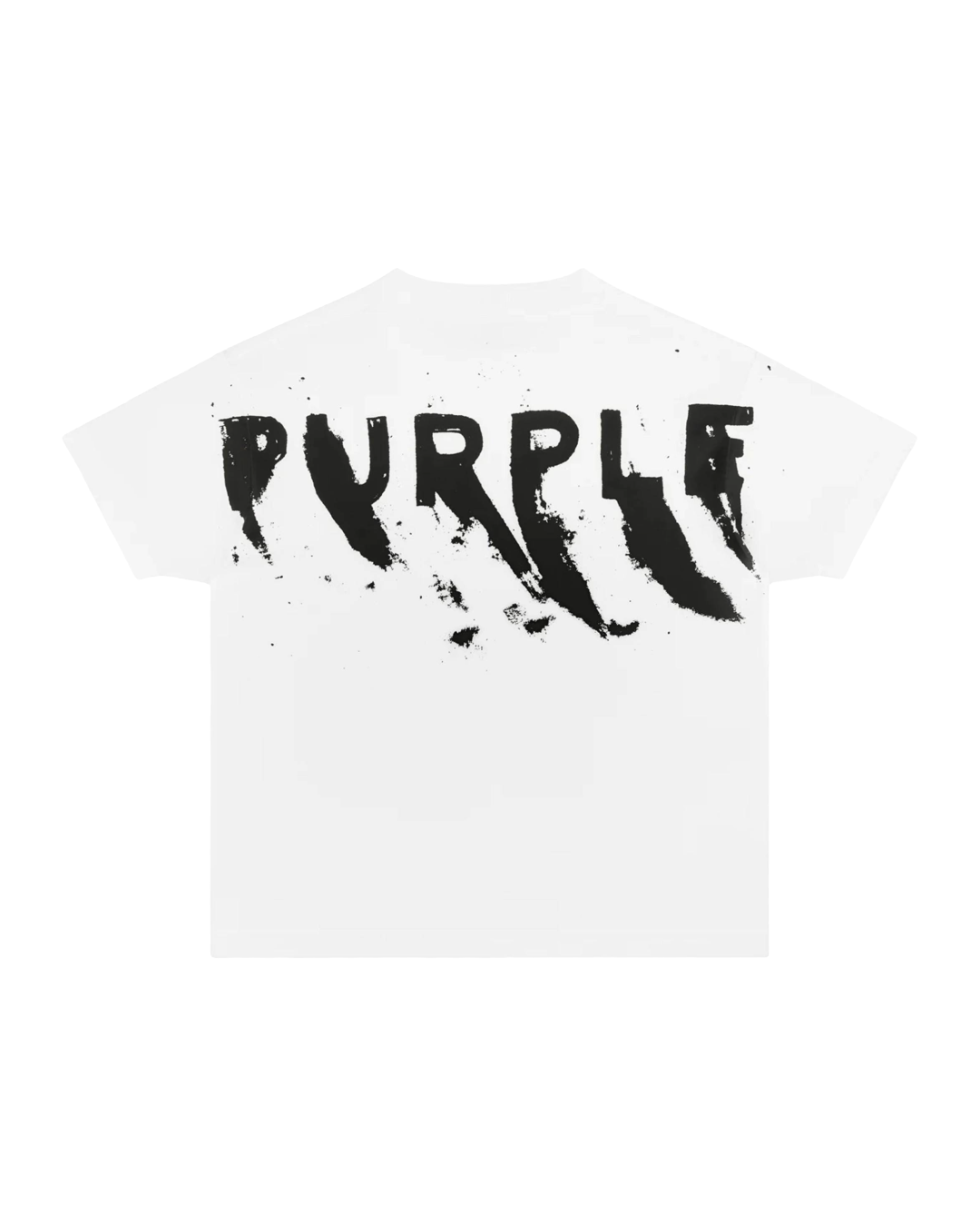 KIDS PAINTED WORDMARK TEE WHITE